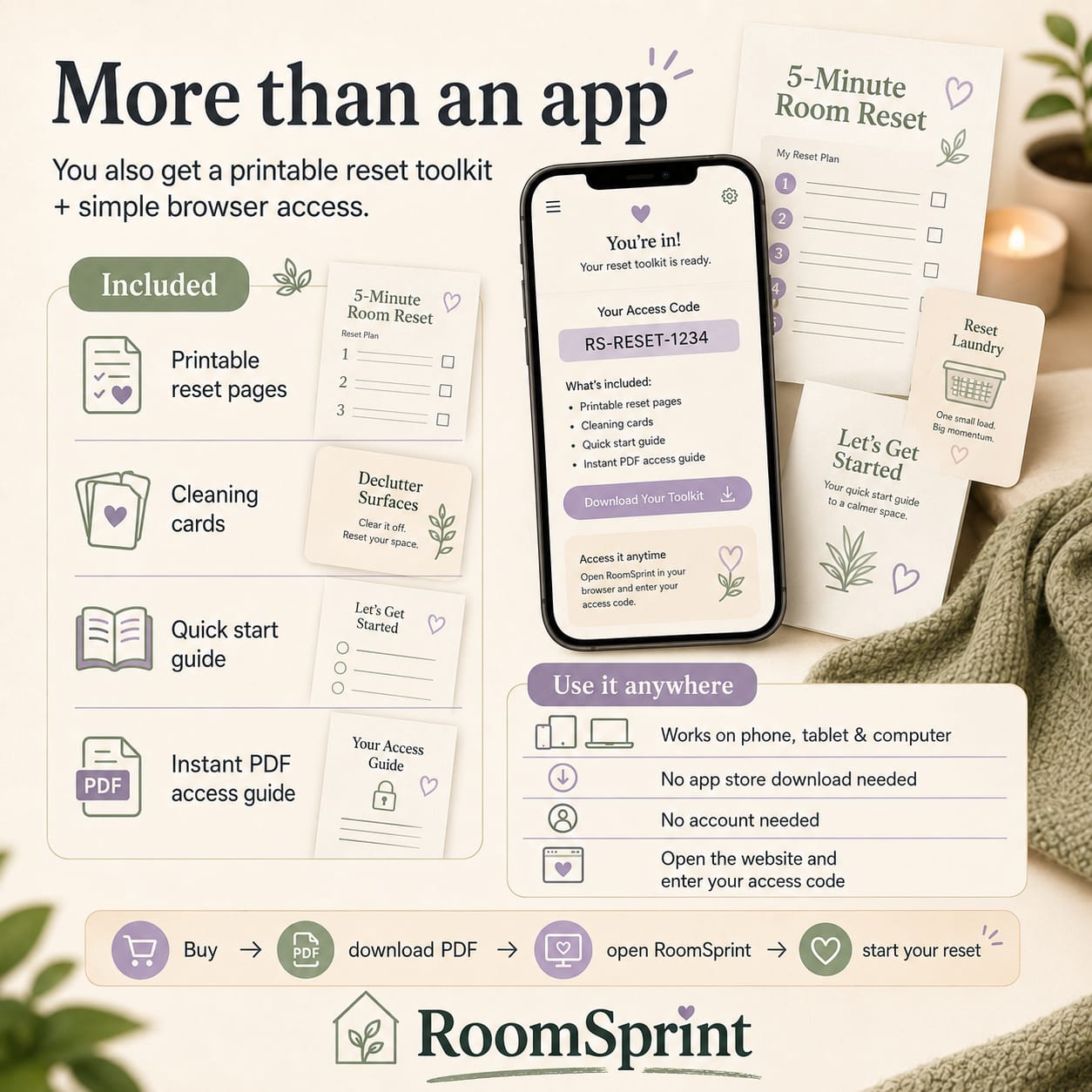 RoomSprint™ – 5-Minute Room Reset System