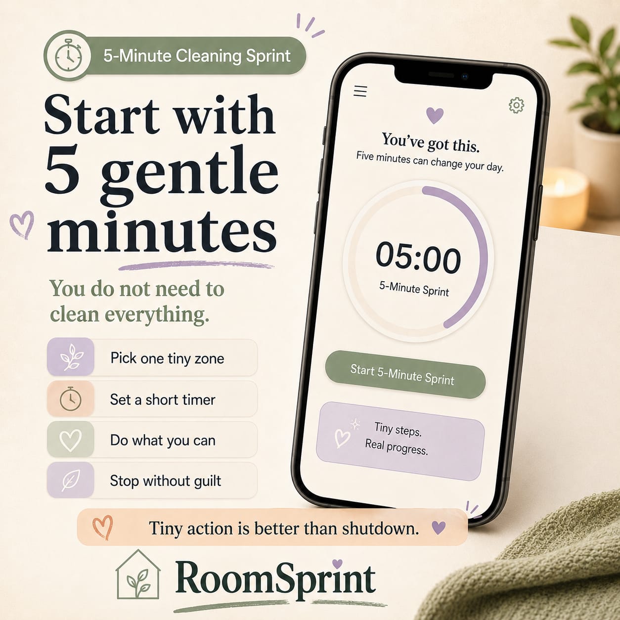 RoomSprint™ – 5-Minute Room Reset System